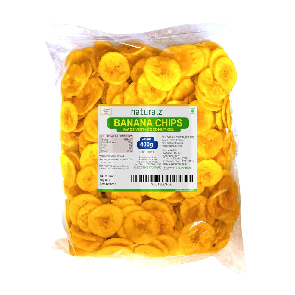Yellow Banana Chips