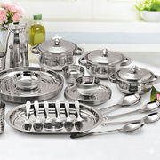 Dinner Set - Stainless Steel