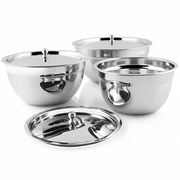 Serving Bowl Set - Stainless Steel