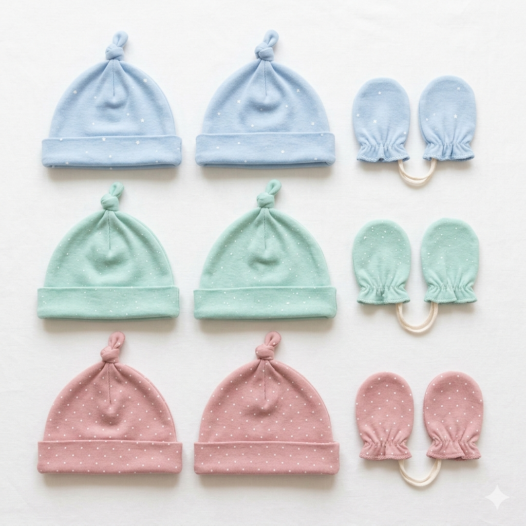 Baby Caps & Mittens