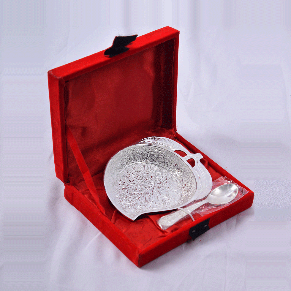 Fancy Bowl Set - German Silver