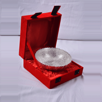 Fancy Bowl Set - German Silver 3