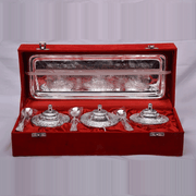 Mukhwas Set - German Silver