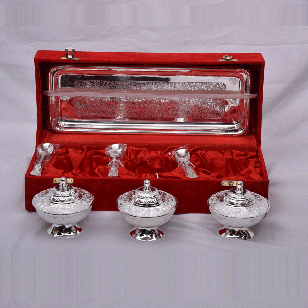 Mukhwas Set - German Silver