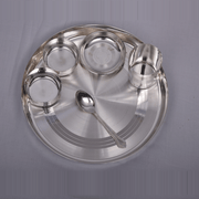 Plate Set - German Silver