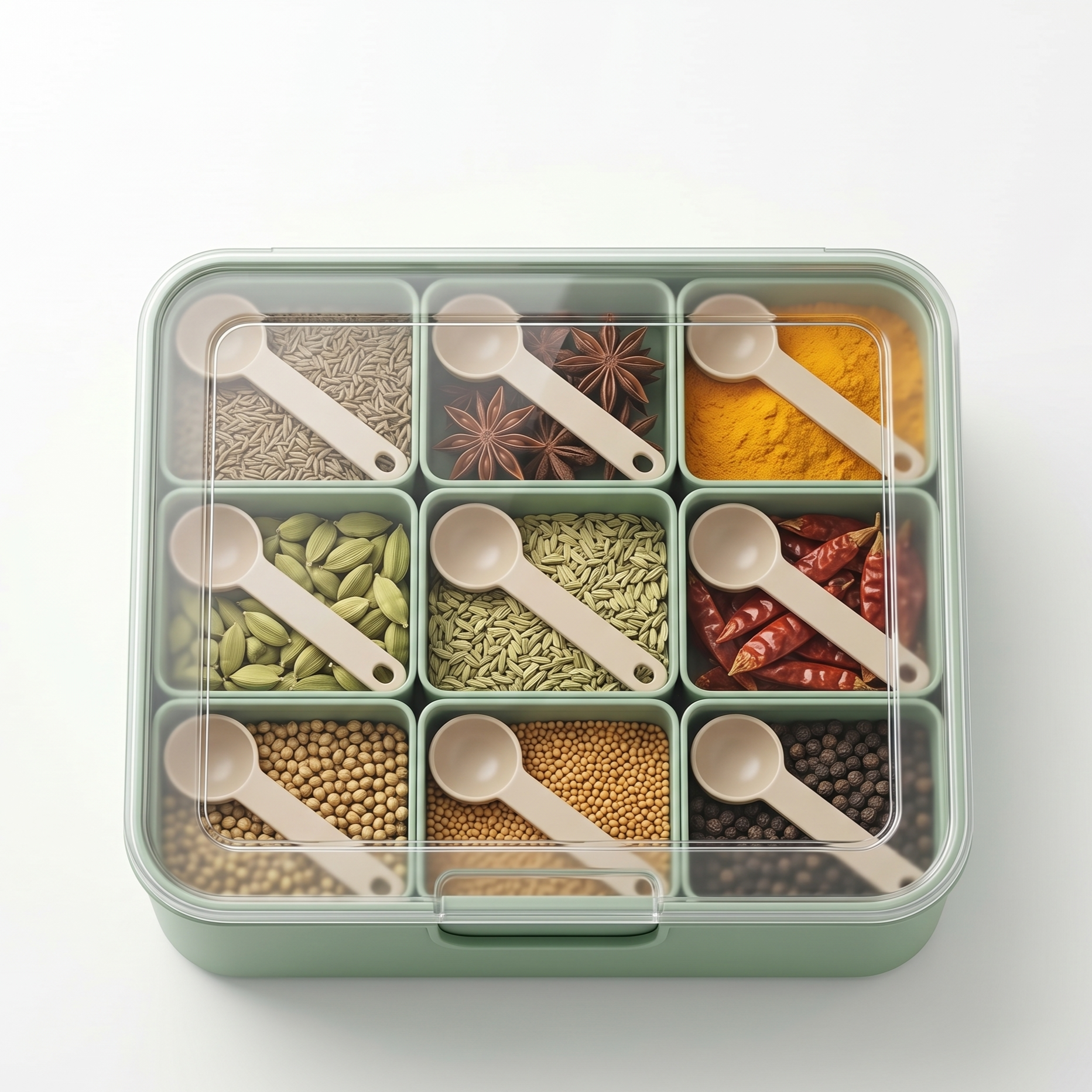 Plastic Spices Storage Box